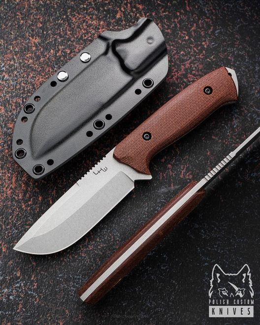 HUNTING KNIFE HUNDUR MICARTA N690 LKW
