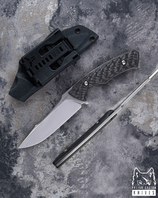 TACTICAL SURVIVAL EDC KNIFE LESHY V2 10 RWL34 HERMAN KNIVES