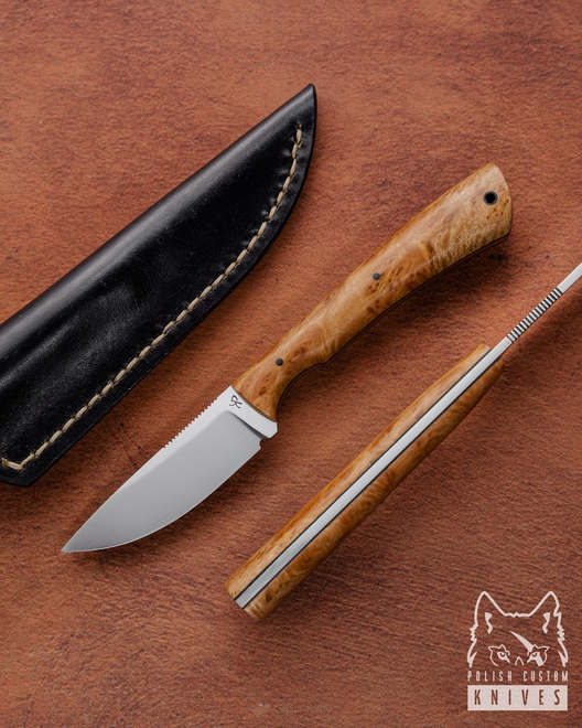 HUNTING EDC KNIFE NECK MOD. 3 (2) D2 KIEDI