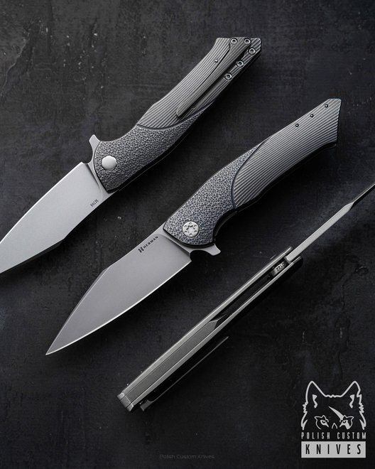 FOLDING KNIFE FOLDER BEE #0122 M398 HERMAN KNIVES