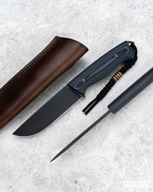 SURVIVAL KNIFE RATEL II MICARTA GRAY-BLACK 4
