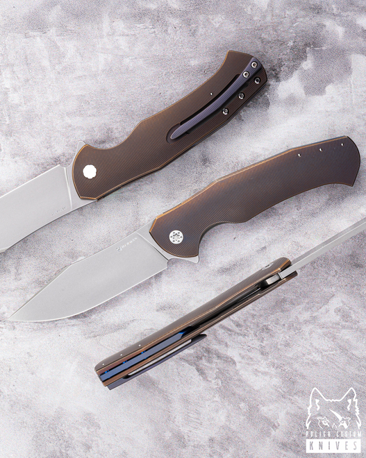 FOLDING KNIFE FOLDER MANTIS #0411 MAGNACUT HERMAN KNIVES