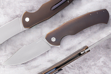 FOLDING KNIFE FOLDER MANTIS #0411 MAGNACUT HERMAN KNIVES