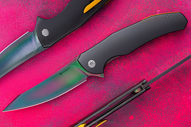 FOLDING KNIFE FOLDER ISHTAR #0755 MAGNACUT HERMAN KNIVES