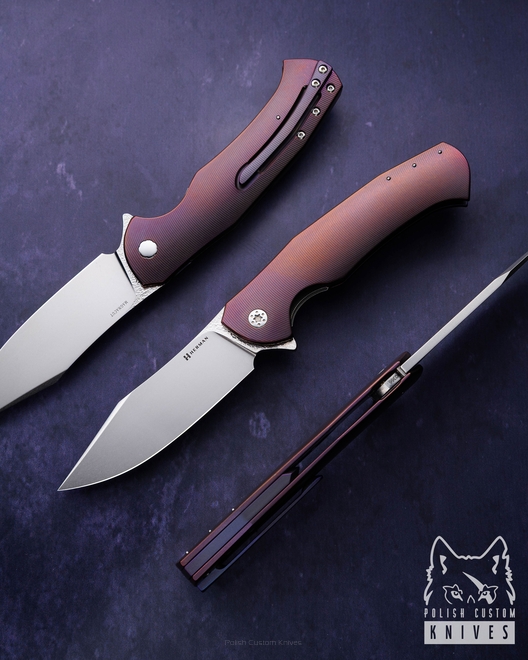 FOLDING KNIFE FOLDER MANTIS #0366 MAGNACUT HERMAN KNIVES