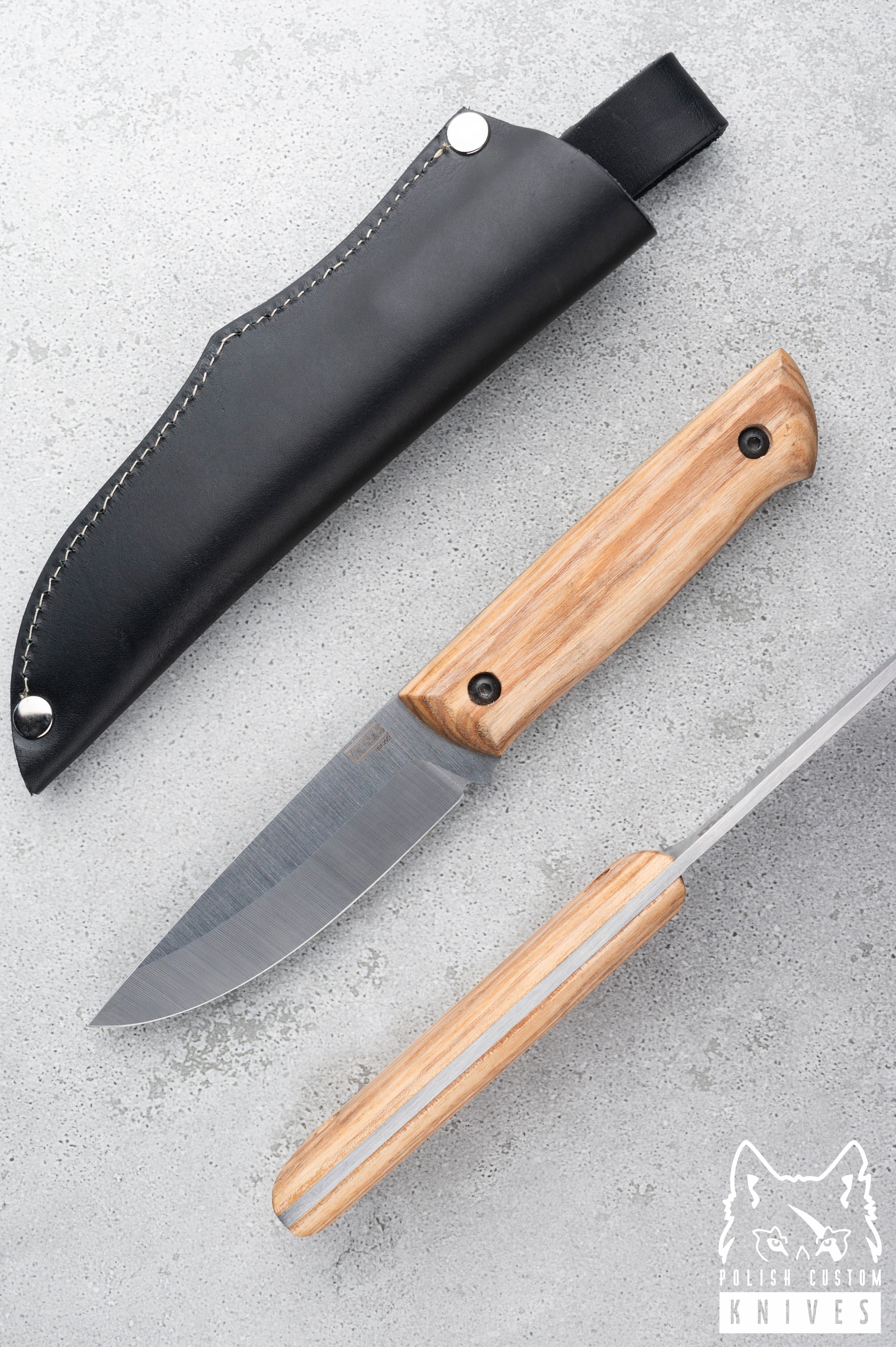 Buy SURVIVAL KNIFE RANGER 2 80CrV2 ASH WOOD ZAPAS KNIVES