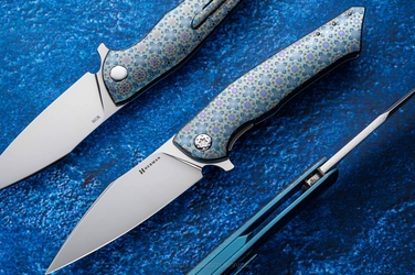 FOLDING KNIFE FOLDER BEE #0176 M398  HERMAN KNIVES