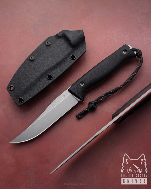 TACTICAL HUNTING KNIFE BOWIE 4 O2 G10 AK