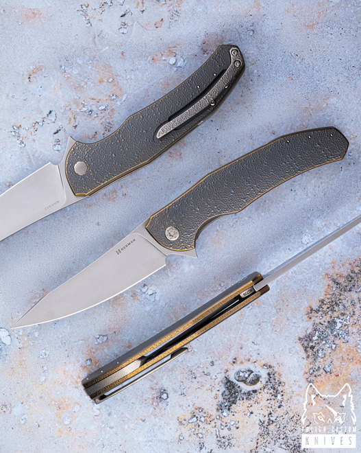 FOLDING KNIFE FOLDER ISHTAR #0709 MAGNACUT HERMAN KNIVES