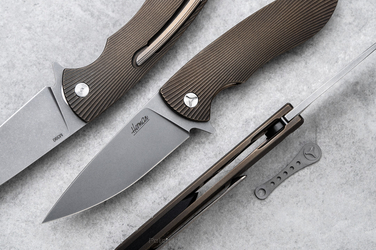 FOLDING KNIFE STING 9 M390 HERMAN