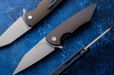 FOLDING KNIFE FOLDER VESPERTILIO #0219 MAGNACUT HERMAN KNIVES