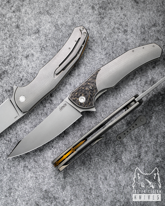 FOLDING KNIFE ISHTAR 40 M390 HERMAN