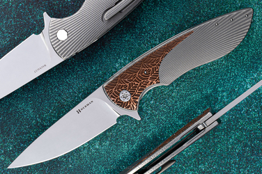 FOLDING KNIFE FOLDER STING #0727 MAGNACUT HERMAN KNIVES