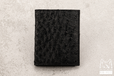 EXCLUSIVE LEATHER SMALL WALLET v2  7 BLACK MICHO