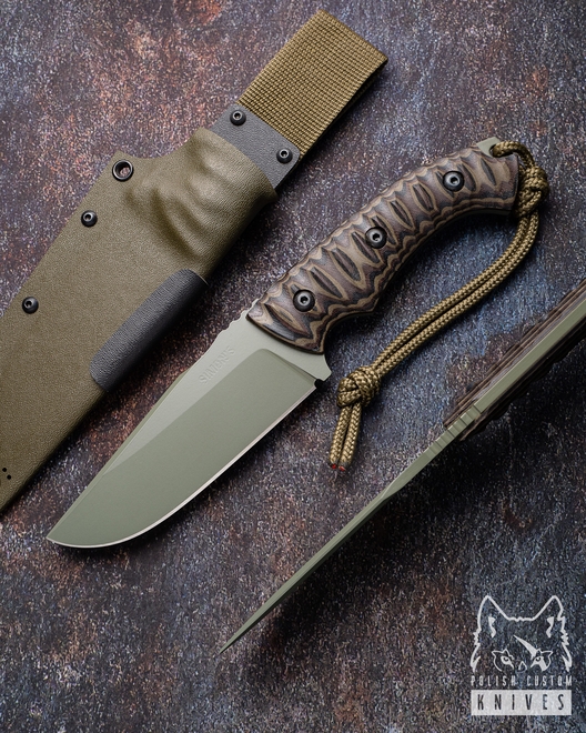 SURVIVAL TACTICAL KNIFE SIERRA 2 MICARTA SIMON'S
