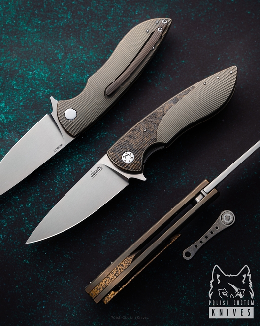 FOLDING KNIFE FOLDER MICRO STING 145 MAGNACUT HERMAN KNIVES