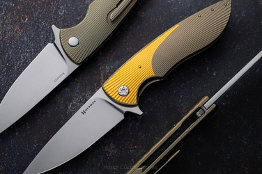 FOLDING KNIFE FOLDER STING #0742 MAGNACUT HERMAN KNIVES