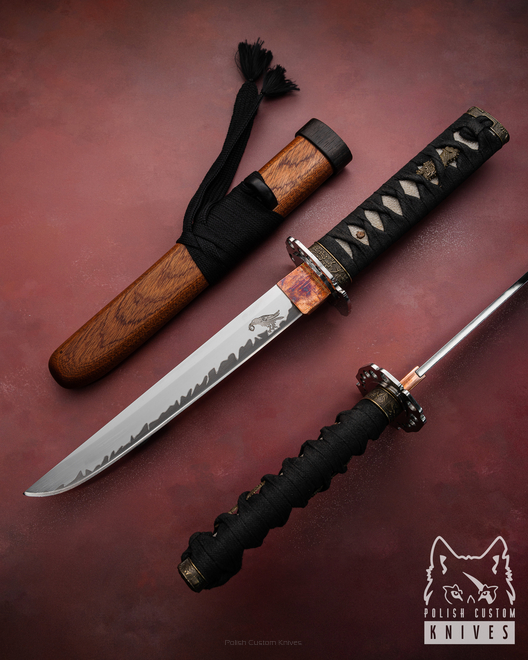 LARGE TACTICAL KNIFE TANTO 1 A8 MOD KROPIWNICKI
