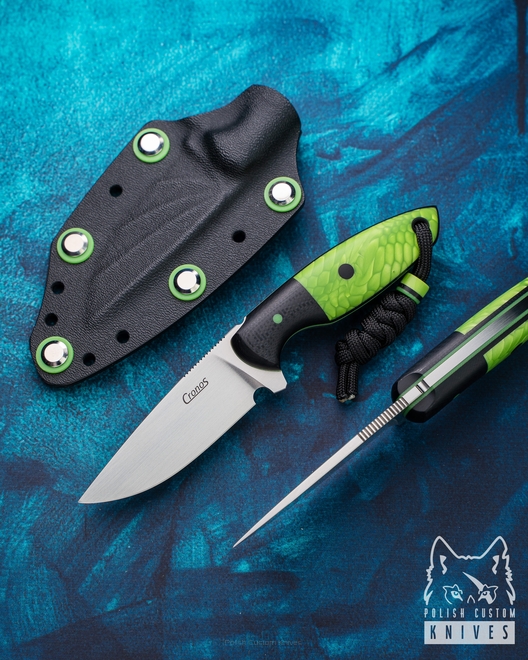 NECK EDC HUNTING KNIFE CERTUS  XXXIX M390 CRONOS