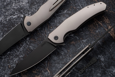 FOLIDNG KNIFE FOLDER ISHTAR 342 M398 PVD HERMAN KNIVES