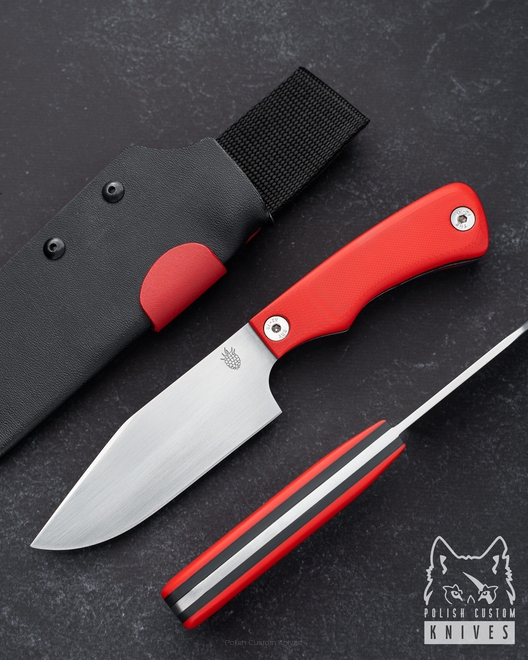 EDC HUNTING KNIFE RASPBERRY 1 4H13 BM