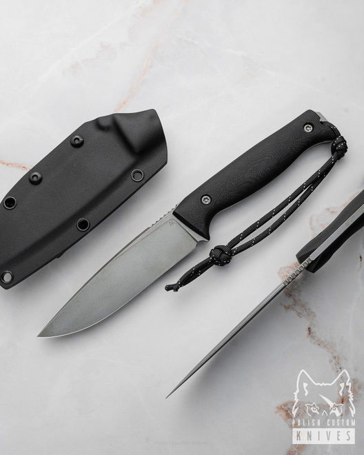 HUNTING KNIFE AGOR EDC 120 13 K720 G10 AK