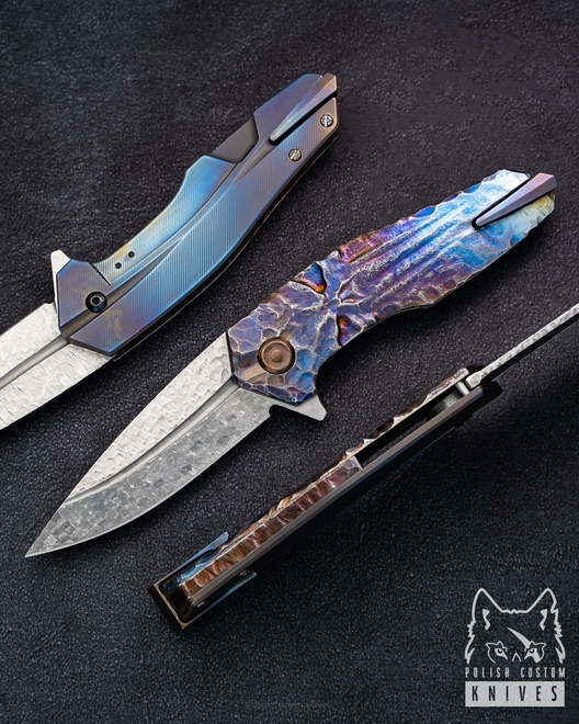 FOLDING KNIFE ZT 0888 PUNISHER  PIMPED by MICHO