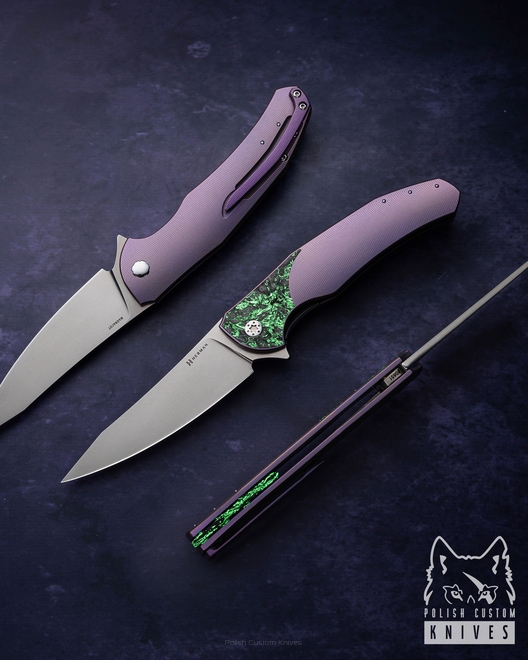 FOLDING KNIFE FOLDER ISHTAR #0851 MAGNACUT HERMAN KNIVES