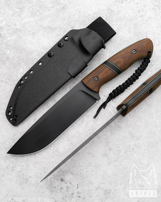 SURVIVAL KNIFE WIDOW XL 10 NZ3 MICARTA BROWN TD