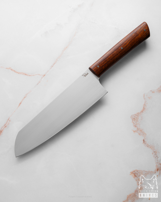 KITCHEN KNIFE SANTOKU 180 44 ELMAX IRONWOOD PABIŚ KNIVES