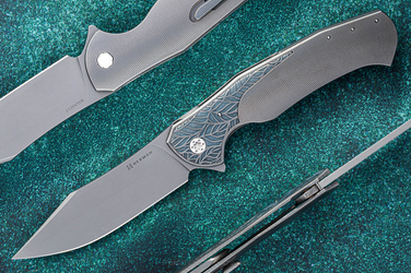 FOLDING KNIFE FOLDER MANTIS #0402 MAGNACUT HERMAN KNIVES