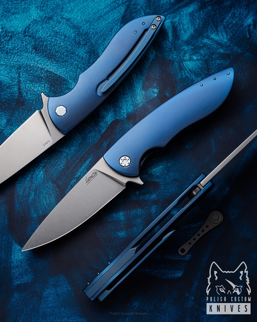 FOLDING KNIFE FOLDER STING 418 ELMAX HERMAN KNIVES