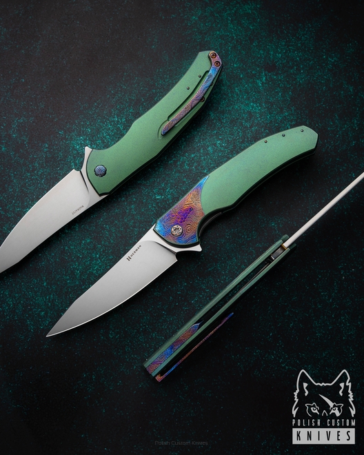 FOLDING KNIFE FOLDER ISHTAR #0783 MAGNACUT HERMAN KNIVES