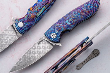 FOLDING KNIFE FOLDER MICRO STING 1 TIMASCUS BALBACH HERMAN