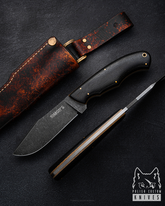 TACTICAL SURVIVAL HUNTING KNIFE OPERATOR 2412 K720 MICARTA SIMON'S KNIVES