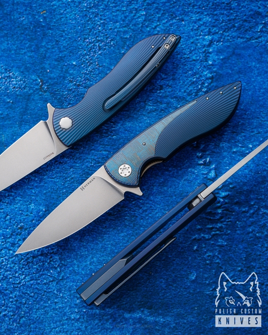 FOLDING KNIFE FOLDER MICRO STING 253 MAGNACUT HERMAN KNIVES