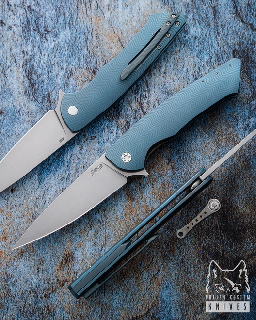 FOLDING KNIFE FOLDER SLIM 277 M390  HERMAN KNIVES