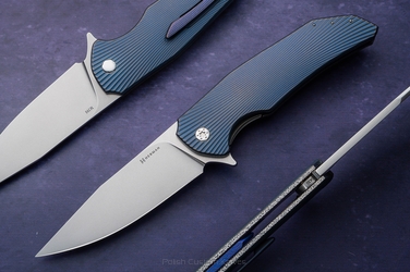 FOLDING KNIFE FOLDER DRAGONFLY #0430 M390 HERMAN KNIVES