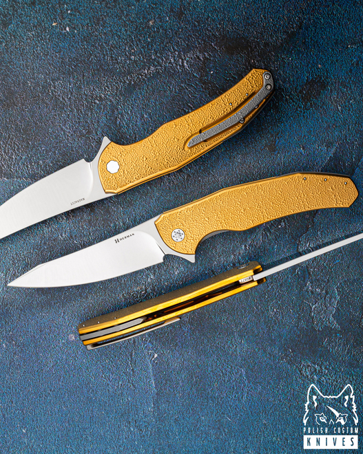 FOLDING KNIFE FOLDER ISHTAR #0877 MAGNACUT OERLIKON BALINIT A HERMAN KNIVES