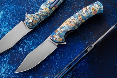 FOLDING KNIFE FOLDER MANTIS #0406 MAGNACUT HERMAN KNIVES