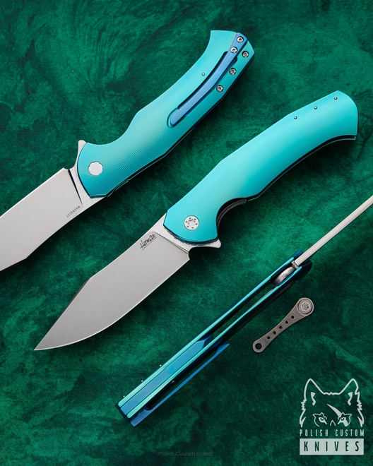 FOLDING KNIFE FOLDER MANTIS 103 MAGNACUT HERMAN KNIVES