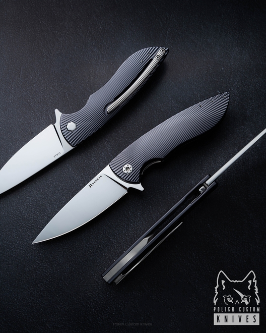 FOLDING KNIFE FOLDER STING #0761 ELMAX OERLIKON HERMAN KNIVES