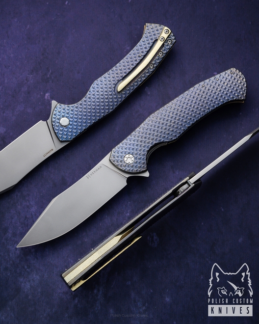 FOLDING KNIFE FOLDER MANTIS 178 MAGNACUT HERMAN KNIVES