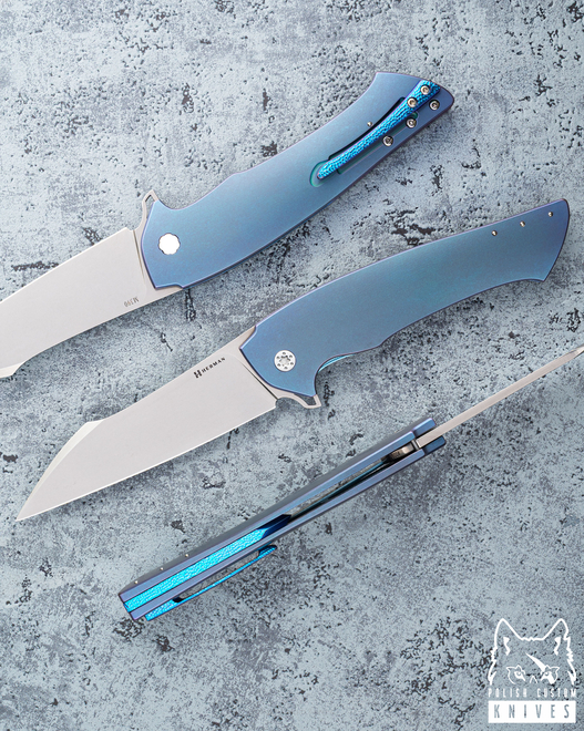 FOLDING KNIFE FOLDER OVIUM GENERATION 2 #0097 M390 HERMAN KNIVES