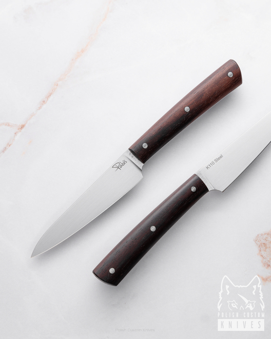 A SMALL PEELING KITCHEN KNIFE 80 19 K110 ROSEWOOD PABIS KNIVES
