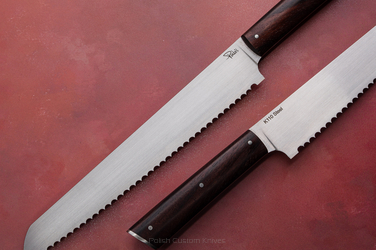 KITCHEN SERRATED BREAD KNIFE 240 7 K110 PALISANDER PABIS