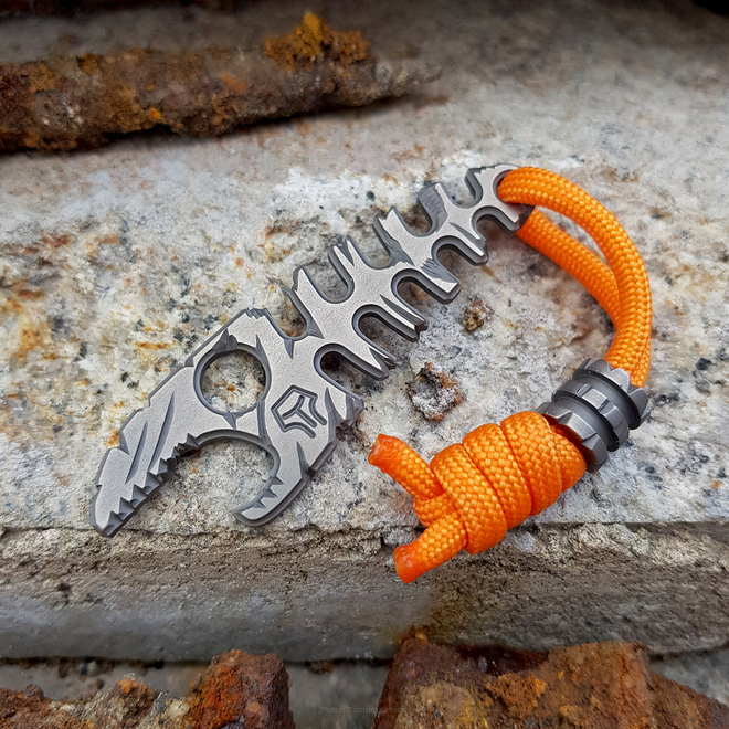 Tactical Fish SLIM Titanium with titanium bead 106