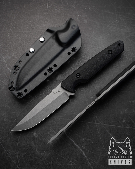 HUNTING EDC KNIFE MONKEY XL N690 G10 LKW