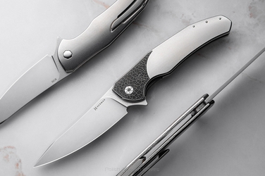 FOLDING KNIFE FOLDER ISHTAR #0837 M390 HERMAN KNIVES