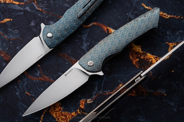 FOLDING KNIFE FOLDER SLIM #0631 MAGNACUT TESSERACT HERMAN KNIVES